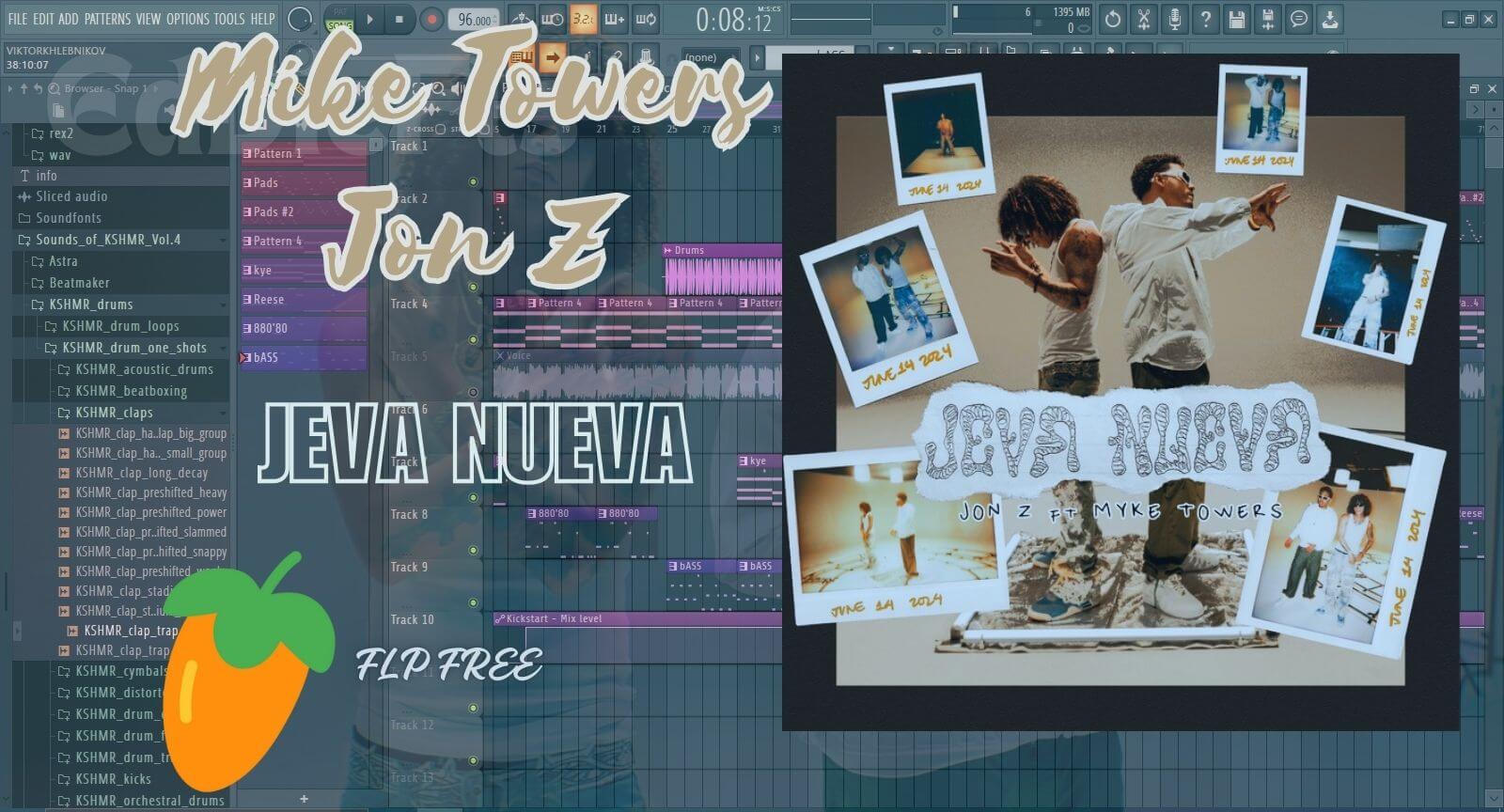 Jeva Nueva - Jon Z x Myke Towers (FLP FREE)