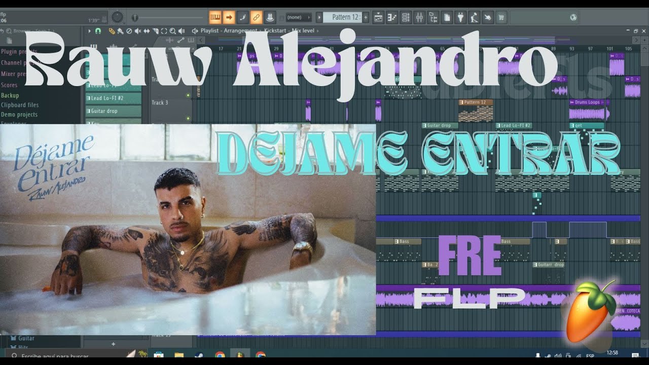 Rauw Alejandro - DEJAME ENTRAR (FL STUDIO) FLP FREE